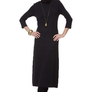 Joan Vass Grey Cotton Dress